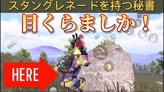 【pubgmobile】スタングレネードの使い方失敗例（の対応がすばらしい）