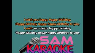 Happy Happy Birthday ( Sonu Nigam )Karaoke Sam Karaoke