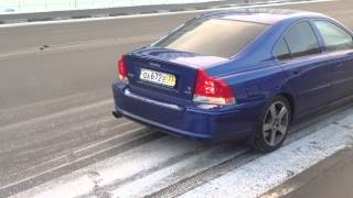 OLD Volvo S60R 500 HP Exhaust, Anti-lag and Launch-control.