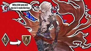 I hit A Rank with Lucilius in Granblue Versus Rising