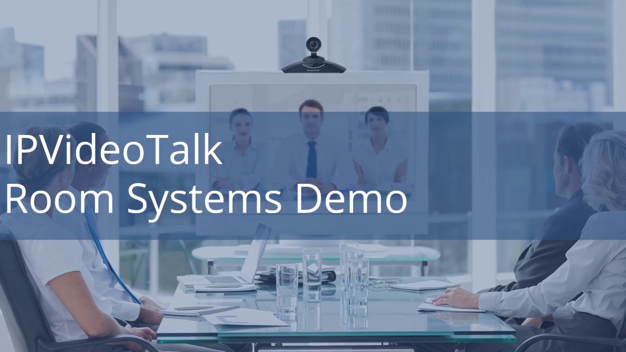 Ipvideotalk Room Systems Demo Youtube