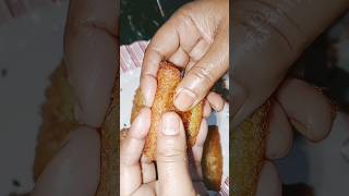 Bread spring roll | ASMR COOKING | #youtube #asmr #shorts #viralvideo #cookshook