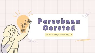 Percobaan Oersted menggunakan silet