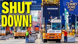 Dock Workers Shut Down West Coast Ports