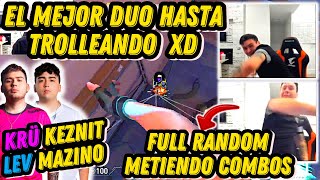 KEZNIT Y MAZINO EN DUO SE PONEN FULL RANDOMS EN RANKED Y AUN ASI AMASAN | SALEN CON UN 35K EN DUO |