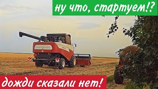 Битва за урожай 2022 года стартовала. Начали уборку пшеницы, но дожди мешают.