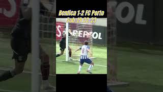 Golos Do FC Porto no Benfica 1-2 FC Porto Sub-19 2022-23 #shorts  (Bruno Alves 82)
