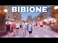 Bibione City center in the Evening 4k UHD