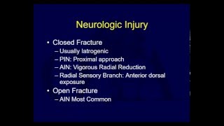 Forearm fractures - Complications and special cases (OTA lecture series IV u09c)