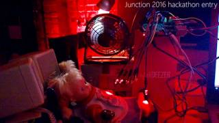 NightTime Lab - Junction 2016 hackathon entry