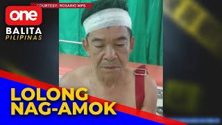 63-anyos na lalaki, nagwala at nanaksak ng apat na tao sa Cavite