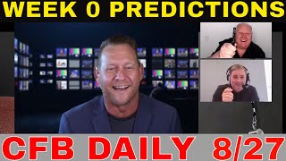 College Football Picks, Predictions and Odds | Week 0 Betting Preview | College Football Daily