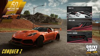 Drive Zone Online: New Chevrone ConquerZ | Maxing Out | Unlocking Paid Parts \u0026 Speed Test