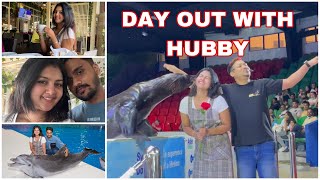 എന്നെ ഉമ്മ വച്ചു 💋🙈| Dubai dolphin 🐬 show |