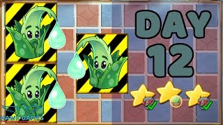 Plants vs Zombies 2 China - Renaissance Age Day \u0026 Night 12 [Protect Aloe]《植物大战僵尸2》- 复兴时代 12天