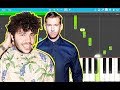 benny blanco & Calvin Harris - I Found You Piano Tutorial EASY (Piano Cover)
