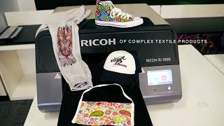 Ricoh DTG Platens for sleeves, caps, shoes and face masks