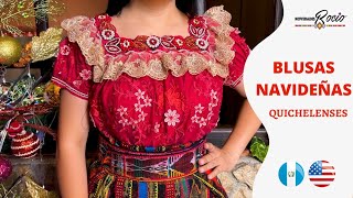 Trajes Típicos Navideños en Novedades Rocio 🇬🇹⭐ | Blusas Quichelenses y más...