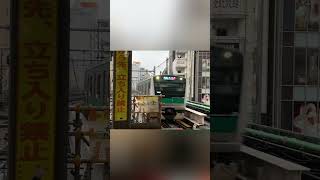 雪の渋谷駅　警笛集♪