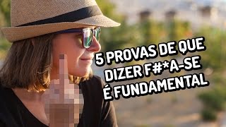 5 provas de que dizer \