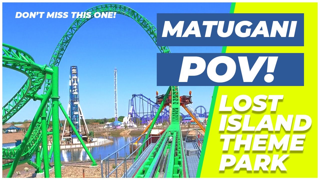 Lost Island Theme Park - MATUGANI POV - Intamin Launch Coaster - YouTube