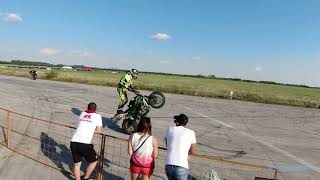 Hungarian Stunt riders practicing /Osmo action 4k60fps/