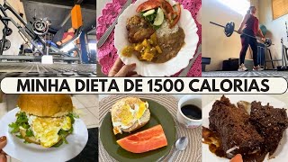 DIÁRIO DA DIETA | CARDÁPIO DE 1500 CALORIAS | RECEITAS E VARIANDO O CARDÁPIO COM O QUE TENHO EM CASA