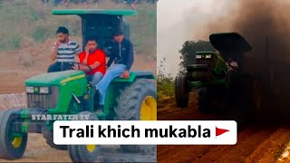 Trali khich mukabla / dekho tractor a da jor lagda 🔥/ Halwara Fiat Club 🚩