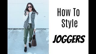 How To Style Joggers! 5 Casual Looks With Joggers For Everyday