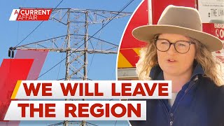 Farmers unite to fight plans for Victoria's new energy highway | A Current Affair