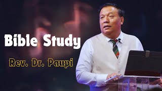 Bible Study (July 7, 2024) - Rev. Dr. Paupi