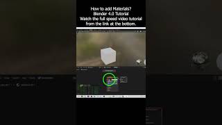 How to add Materials? Blender 4.0 @Tutorial #Diffuse #Normal #Roughness #blender #material #texture