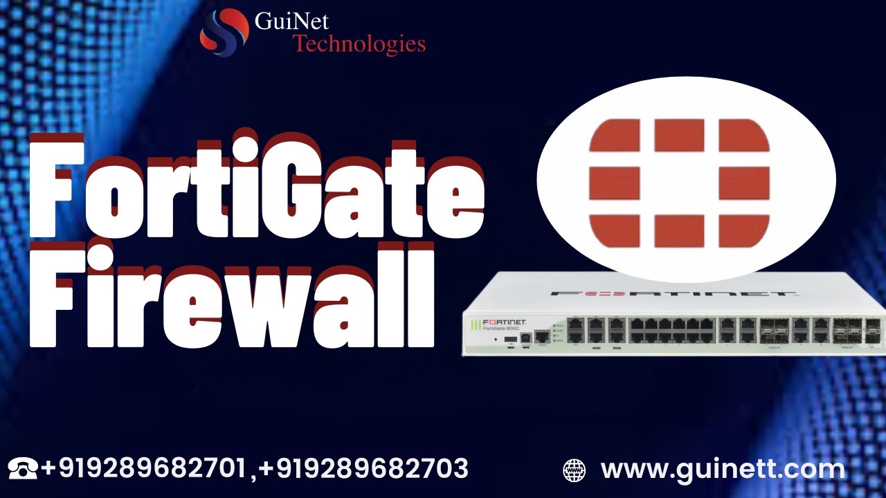 FortiGate Firewall-- Initial Configuration Of FortiGate Firewall - YouTube