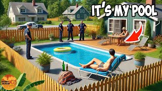 HOA President Called the Cops on Me at My Pool—They Forgot I’m Not a Member!