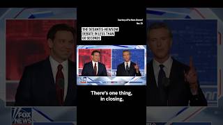 The DeSantis and Newsom debate on Fox News, in less than 60 seconds