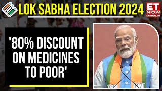 BJP Manifesto 2024 Live Updates | PM Modi: Poor People Will Keep Getting Medicines At 80% Discount