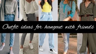 Outfit ideas for hangout with friends||Girly things