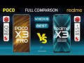 POCO X3 PRO VS REALME X3 SuperZoom Full Comparison Which is Best