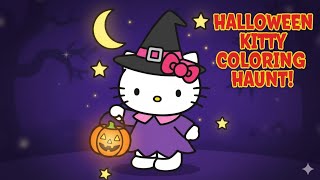 Hello Kitty Halloween Coloring HAUNT!