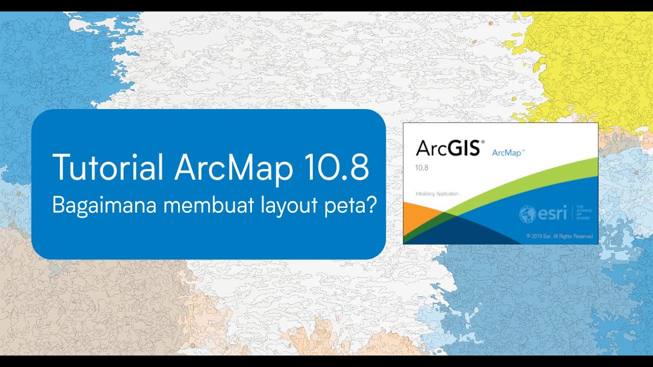 Tutorial ArcMap 10.8 | Layouting - YouTube