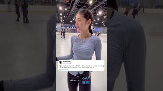 Skye Chua shares her experience skating with Alex and Maia Shibutani | GMA Sports #shorts #fyp