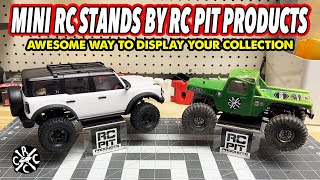 Awesome Stand To Display Your SCX24 or TRX4m by RC Pit Products