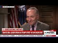 chuck schumer 100 days in president trump not a great negotiator exclusive msnbc