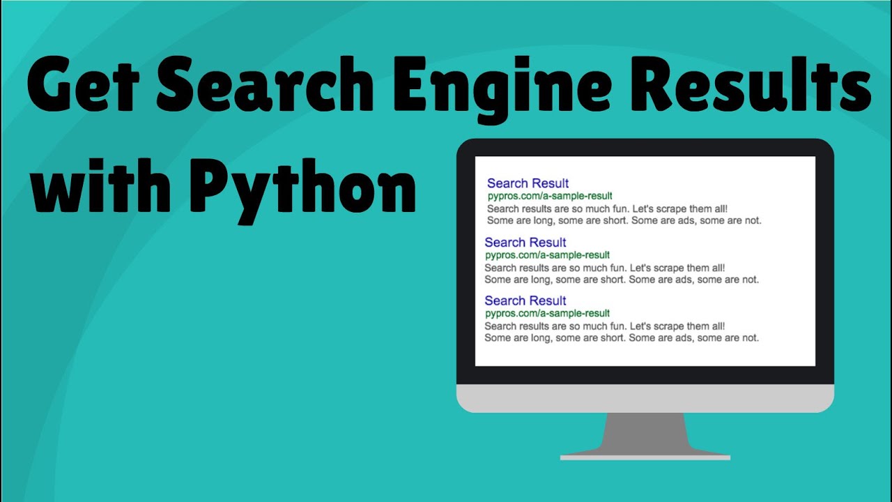 Create Your Own Search Engine With Python