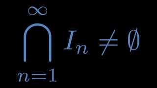 A Simple Proof of The Nested Interval Property | Real Analysis