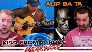 ''Kiss From a Rose'' ALIP BA TA Reaction - (fingerstyle cover)