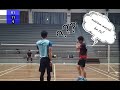 Badminton Fun Match Kai / Azmi VS Hadi / Mij