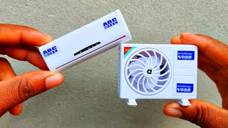 Best miniaturel Air conditioner Solar unboxing \u0026 Test Video।। Best gadgets Solar Ac