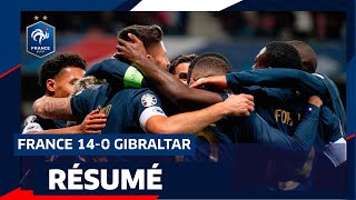 France 14-0 Gibraltar, le résumé