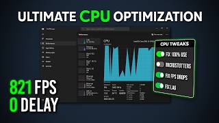 Optimize CPU/Processor for Ultimate Gaming - Fix 100% CPU Usage (2025)